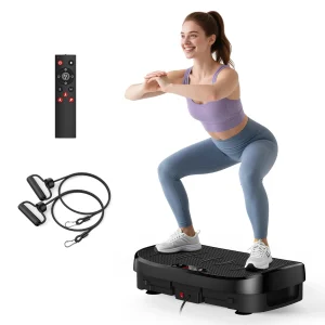 Vibration Plate Fat Burning Fitness Platform !